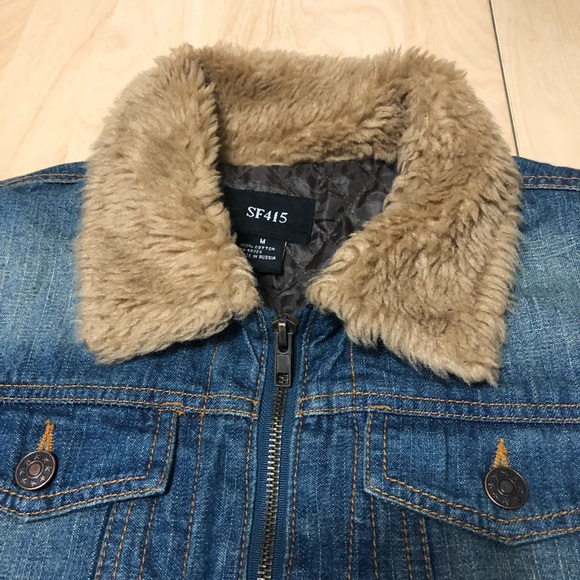 SF415 Jean Jacket Cotton - Picture 3 of 7